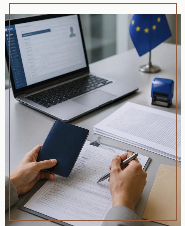 Оформление национальной визы D для переезда и работы в Тихорецке