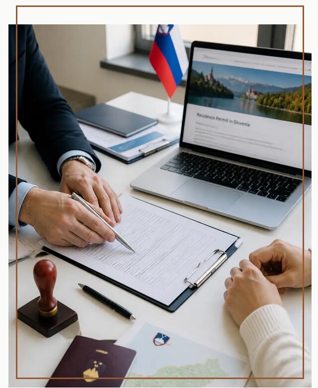 Оформление вида на жительство в Словении под ключ в Тихорецке