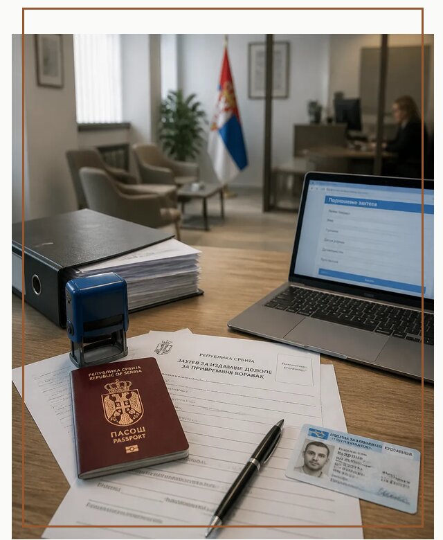 Оформление ПМЖ в Сербии для переезда в Тихорецке под ключ