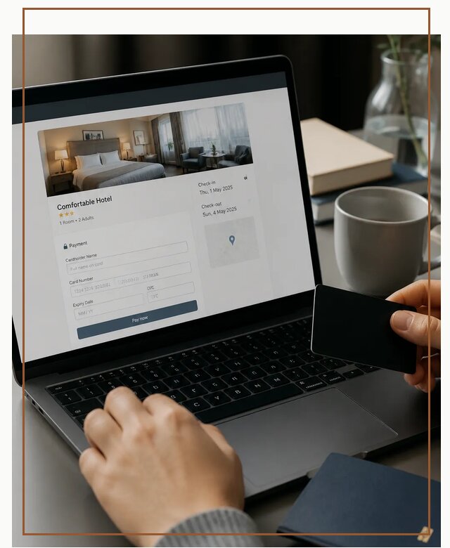 Оплата бронирования Booking в Тихорецке по цене от 4638 р. | Гиперактив-Тхр